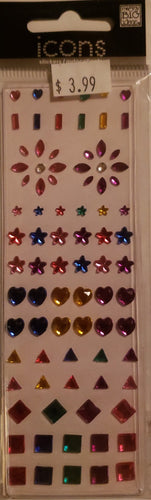 Me and my big ideas Mambi - icon rhinestones shapes  - color