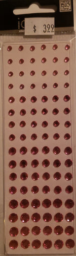 Me and my big ideas Mambi - icon rhinestones singles  - dahlia pink