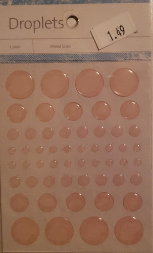 Kaiser craft - epoxy droplets enamels - 54 pack - pink