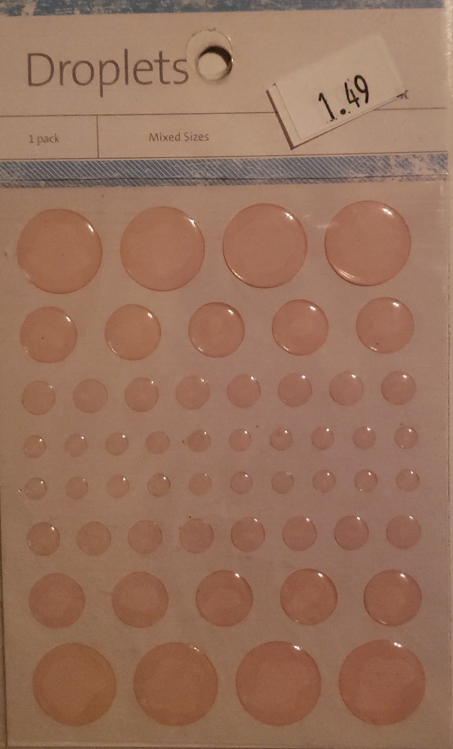 Kaiser craft - epoxy droplets enamels - 54 pack - pink