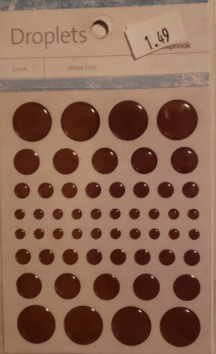 Kaiser craft - epoxy droplets enamels - 54 pack - copper