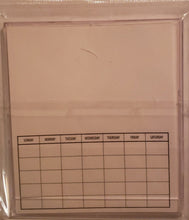 Load image into Gallery viewer, Pine cone press - Easel jewel case calendar - small 4 1/2&quot; x 5 1/2&quot;