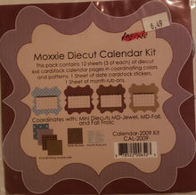 Load image into Gallery viewer, Moxxie - diecut calendar kit - small 6&quot; x 6&quot;