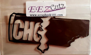 Eez cuts  - laser cut title   - chocolate candy bar