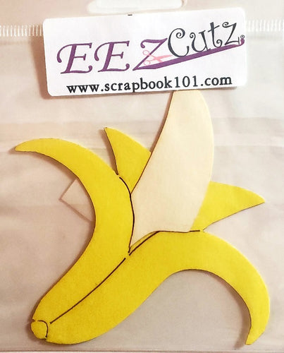 Eez cuts  - laser cut shape  - Banana