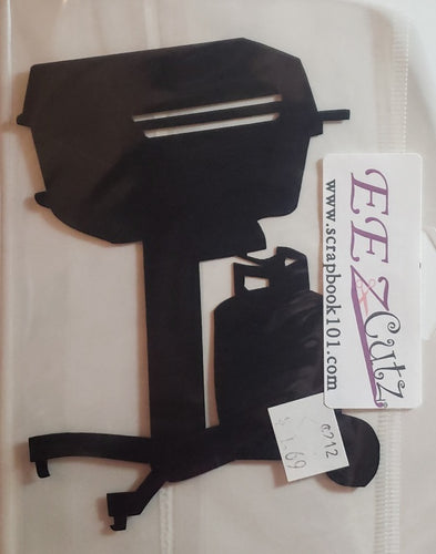 Eez cuts  - laser cut title   - Grill