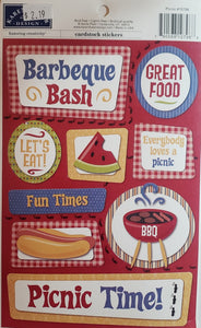 Karen Foster cardstock sticker - picnic