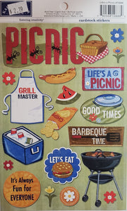 Karen Foster cardstock sticker - life's a picnic