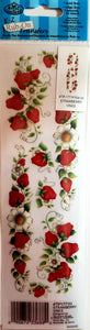 Royal Langnickel - rub on transfers - strawberry vines