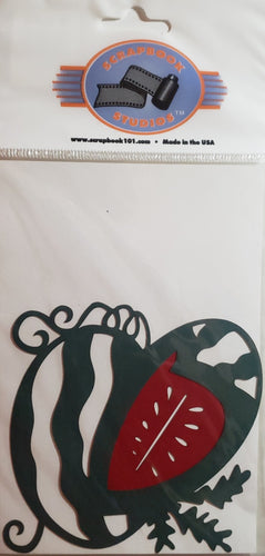 Scrapbook studios - Scrapbook 101 - laser cut - watermelon