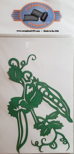 Scrapbook studios - Scrapbook 101 - laser cut - peas