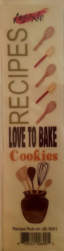 Moxxie - rub ons title - recipe