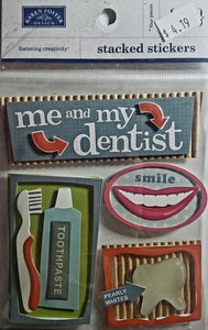 Karen Foster - stacked stickers sheet - dentist
