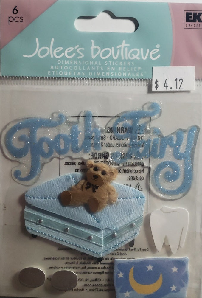 Jolee's by you Boutique Dimensional Sticker - tooth fairy  - a touch of medium pack