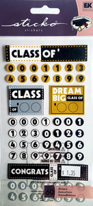 Sticko  - flat sticker sheets - class of