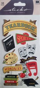 Sticko  - flat sticker sheets - yearbook