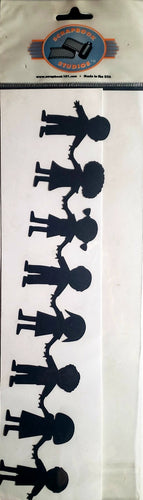 Scrapbook studios - Scrapbook 101 -  cardstock laser cut - kids holding hands