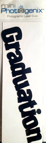 Scrapbook studios - Scrapbook 101 -  cardstock laser cut - graduation title