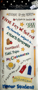Me and my big ideas MAMBI - flat sticker sheet - school days