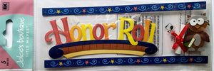 Jolee's Boutique Dimensional Sticker - Title Waves - honor roll