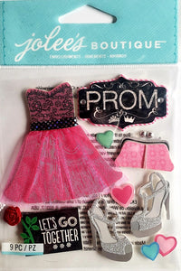 Jolee's Boutique Dimensional Sticker - prom dance - medium pack