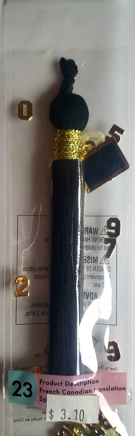 Jolee's Boutique Dimensional Sticker - graduation tassle black  - small pack