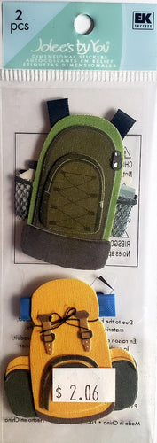 Jolee's Boutique Dimensional Sticker - backpack - small pack