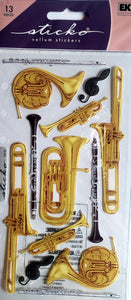 Sticko  - flat sticker sheets - vellum band