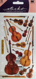 Sticko  - flat sticker sheets - orchestra