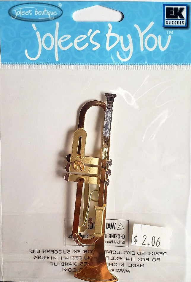 Jolee's by you Boutique Dimensional Sticker -  trumpet - medium pack