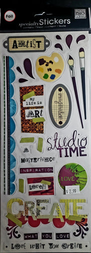 Me and my big ideas MAMBI - 1 sticker sheets - foil art is my life