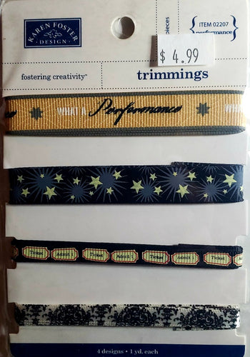 Karen Foster - trimmings ribbon - performance