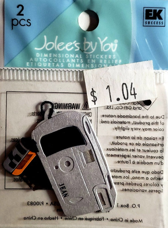 Jolee's by you Boutique Dimensional Sticker -  camera and film extra small pack