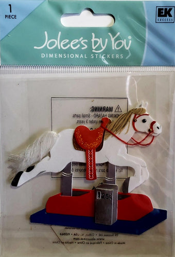 Jolee's Boutique Dimensional Sticker - coin ride horse penny - medium pack