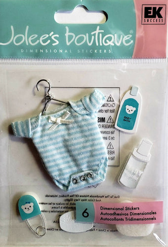 Jolee's Boutique Dimensional Sticker - boy outfit - medium pack