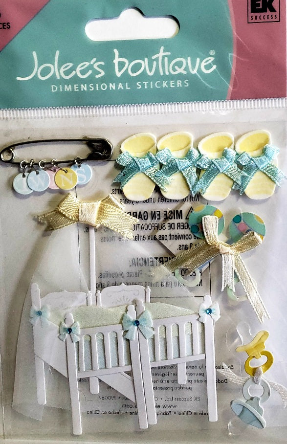 Jolee's Boutique Dimensional Sticker - twins - medium pack