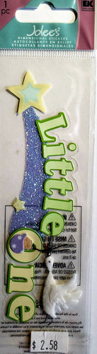 Jolee's Boutique Dimensional Sticker title  - little one - medium tall a touch of pack