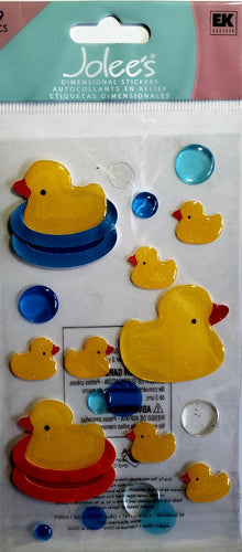 Jolee's Boutique Dimensional Sticker - rubber duckies - large pack