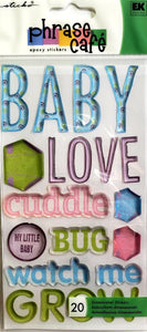 Sticko  - dimensional sticker sheets - epoxy baby