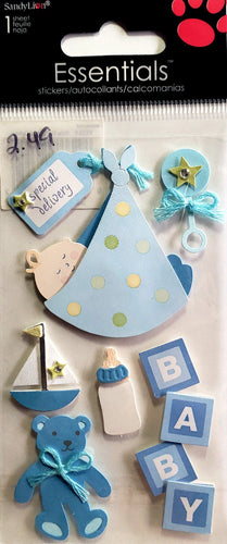 Sandy Lion  - sticker dimensional essentials - baby boy