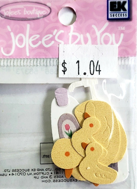 Jolee's Boutique Dimensional Sticker - rubber duckies and soap extra small pack