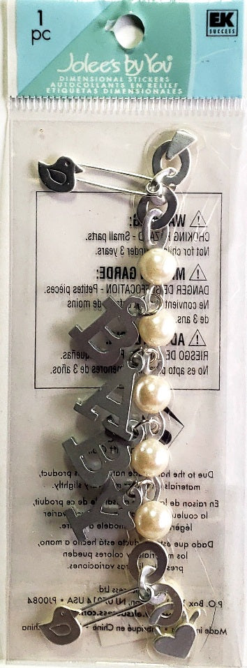 Jolee's Boutique Dimensional Sticker -  baby bracelet - tall small pack