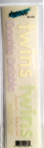 Moxxie - rub ons title - twins