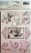 Load image into Gallery viewer, Paper house - chipboard sticker sheets - baby girl