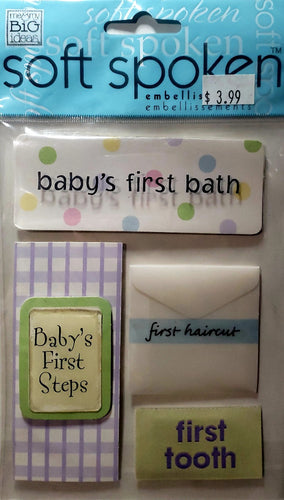 Me and my big ideas MAMBI - dimensional sticker - soft spoken babys firsts