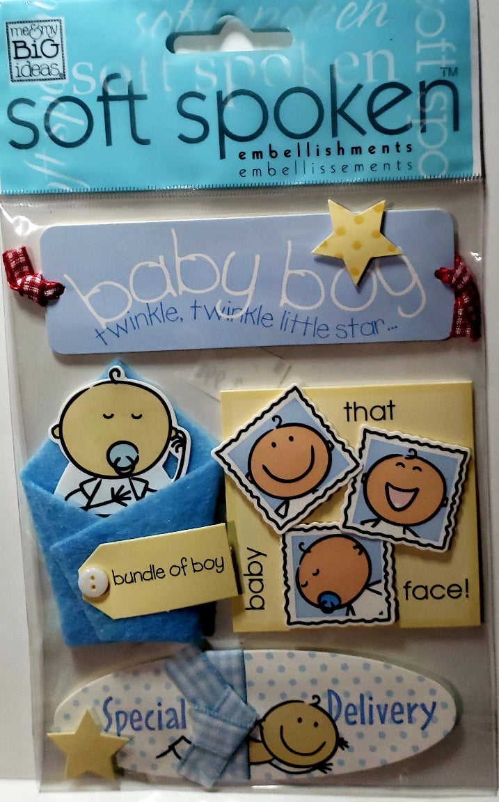 Me and my big ideas MAMBI - dimensional sticker - soft spoken baby boy 2