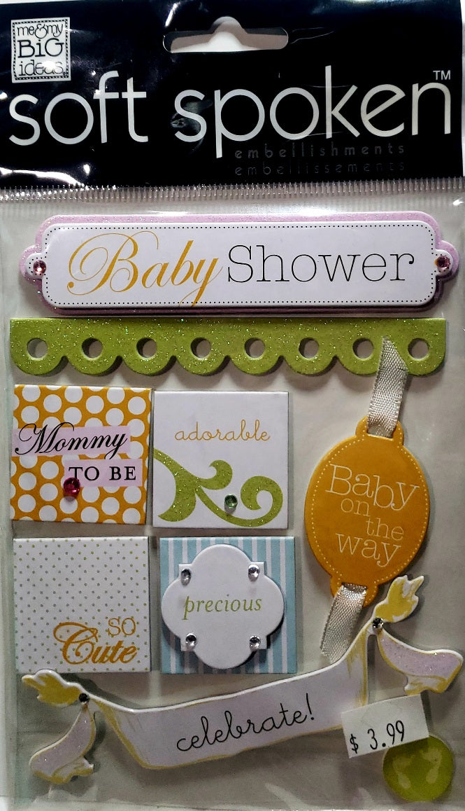 Me and my big ideas MAMBI - dimensional sticker - soft spoken mommy to be