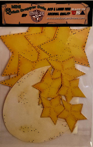 Outdoors and more - Quick cropper cuts - moon and stars