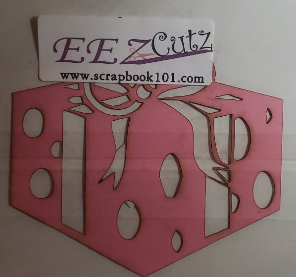 Eez cuts  - laser cut title   - present pink
