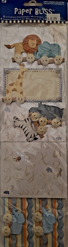 Paper bliss -  Dimensional Sticker - precious animals collection